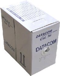 Datacom UTP Cat5e PVC kábel 305m (vezeték) sárga (1159)
