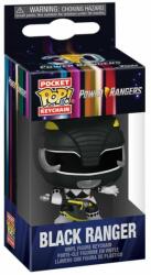 Funko POP! Mighty Morphin Power Rangers 30th - Black Ranger kulcstartó (FU72149)