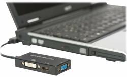 ASSMANN DIGITUS DisplayPort кабел DP към HDMI+DVI+VGA 0.2m (AK-340418-002-S)