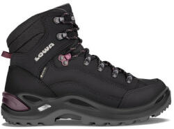 Lowa Renegade GTX Mid Ws női cipő Cipőméret (EU): 38 / fekete/rózsaszín