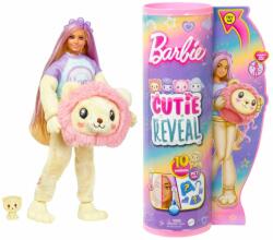 Mattel Papusa Barbie, Cutie Reveal, Lion, 10 surprize, HKR06
