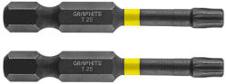 GRAPHITE Set biti de impact TX25X50mm 1/4" 2buc. GRAPHITE 56H526 HardWork ToolsRange Surubelnita