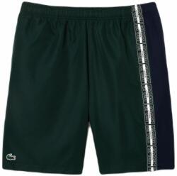 Lacoste Pantaloni scurți tenis bărbați "Lacoste Recycled Fiber Shorts - green/navy blue/white