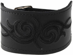 Black & metal гривна Tribal - Black- BWZ-498