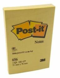 Post-it Öntapadós jegyzet 3M Post-it LP656 51x76mm sárga 12x100 lap (1262706) - robbitairodaszer