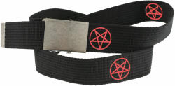 Black & metal Колан Pentagram - PAS-206