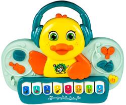 Orga de jucarie pentru copii, 3 moduri de redare a sunetelor, Ratusca (NBN000855-116A)