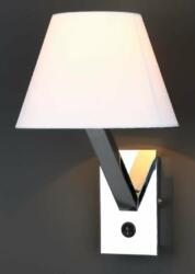 MAXlight Lampă de perete ORLANDO E27 crom, alb Maxlight 5103W/WH CR