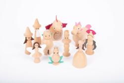 Tickit Set 10 figurine din lemn lumea basmelor (TIK73496) - bravoshop
