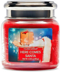 Village Candle Lumânare parfumată - Vine Moș Crăciun Timp de ardere: 25 de ore