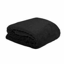 Stof Cuvertura pufoasa Doudou neagra