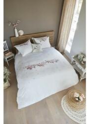 BeddingHouse Lenjerie de pat cu pitigoi si flori roz