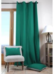 Stof Draperie Duo verde smarald