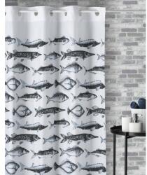 atenas home textile Perdea dus Pesti alb-negru Perdea de dus