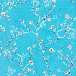 As Creation Tapet bleu cu flori de cires
