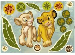 Komar Stickere perete Lion King - Simba si Nala Decoratiune camera copii