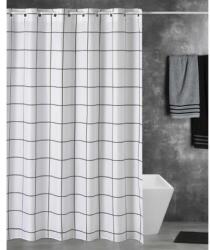 atenas home textile Perdea de dus clasica in carouri Perdea de dus