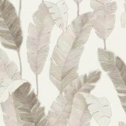 As Creation Tapet frunze tropicale gri-bej
