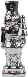 Clayre & Eef Figurina Spargatorul de Nuci portelan argintiu 6x6x19 cm (6CE1492ZI) - decorer