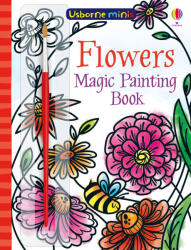Usborne Minis Magic Painting Flowers Carte de colorat