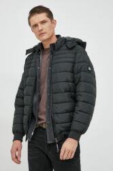 Pepe Jeans rövid kabát férfi, fekete, téli - fekete L - answear - 37 990 Ft