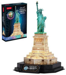  3D puzzle világítós New York Szabadságszobor CubicFun (3D-L536)