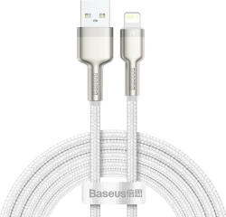 Baseus USB-kábel a Lightning Baseus Cafule-hez, 2, 4A, 2m (fehér) - mobilehome