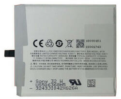 Meizu BT51 gyári akkumulátor Li-Polymer 3050mAh (Meizu MX5)