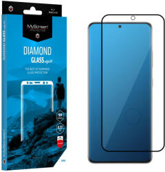 MH Protect MyScreen Diamond Glass edge3D - Samsung G980 Galaxy S20 (6.2) teljes képernyős kijelzővédő üvegfólia fekete (9H)