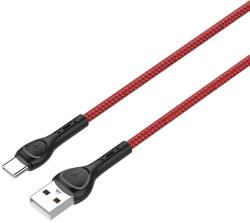 LDNIO LS482 2m USB - USB-C Cable (Red) - mobilehome