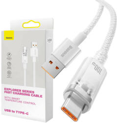 Baseus Quick Charge USB-C Baseus 6A, 1m (white)