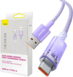 Baseus Quick Charge USB-C Baseus 6A, 2m (purple)