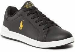 Ralph Lauren Sneakers Polo Ralph Lauren RF104234 Black Smooth W/ Gold Pp