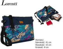 Shopper Bag Lorenti Lr-tw15603/1726 Blue Flower 41x33x8 (69746444)