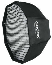Godox 95cm ernyőként nyitható octabox + méhsejtrács - Bowens csatlakozássa (SB-GUE)