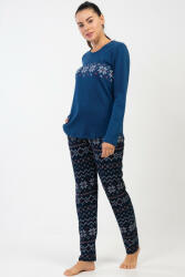 vienetta Interlock hosszúnadrágos női pizsama (NPI2023_XL)