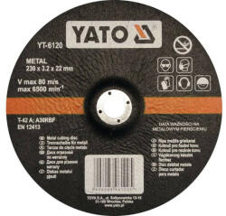 TOYA YATO 230 mm YT-6120 Disc de taiere