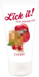 Lick-it 2in1 ehető síkosító - cseresznye 50 ml