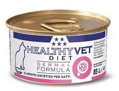 Healthy Vet Diet Cat Dermal - bőr támogatására 85 g