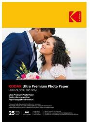 Kodak Fotópapír KODAK Ultra Premium A/4 fényes 280g 25 ív/csomag - rovidaruhaz