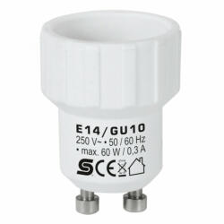 Home Foglalatátalakító adapter (GU10-E14) (E14_GU10)