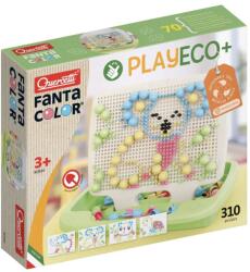 Quercetti Mozaic Quercetti Play Eco - Fantacolor, 310 de piese (80934)
