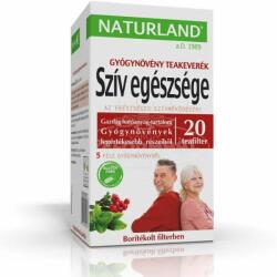 Naturland Szív egészsége gyógynövény teakeverék - 20 filter - egeszsegpatika