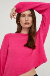ANSWEAR pulover de lana X limited collection NO SHAME culoarea roz, light BMYX-SWD034_30X
