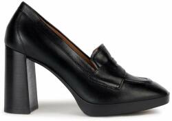 Geox pantofi cu toc D TEULADA D femei, culoarea negru, toc pana, D36VLD 000LM C9999 9BYX-OBD2NU_99X