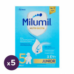 Milumil Junior 5 gyerekital 36 hó+ (5x500 g)