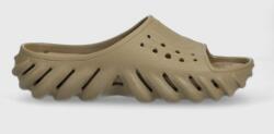 Crocs papuci Echo Slide culoarea maro, 208170 208170.2G9-2G9 PPYX-KLU01W_98X