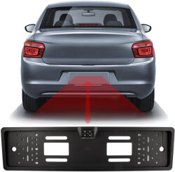 Carguard Rendszámtábla keretbe épített tolatókamera - 12V Carguard 55069C (55069C) - globalsales