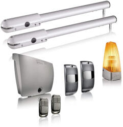 Somfy Kit automatizare poarta batanta Somfy SGS Essential, Include lampa de semnalizare, motor, fotocelule si telecomenzi