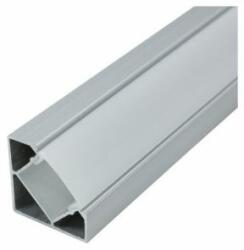 Lumen Profil colt intern pentru Led (Fara dispersor) Aluminiu H: 18mm L: 1m W: 18mm Argintiu (05-30-570)